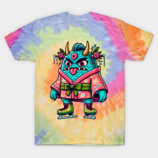 Ice skating monster T-Shirt